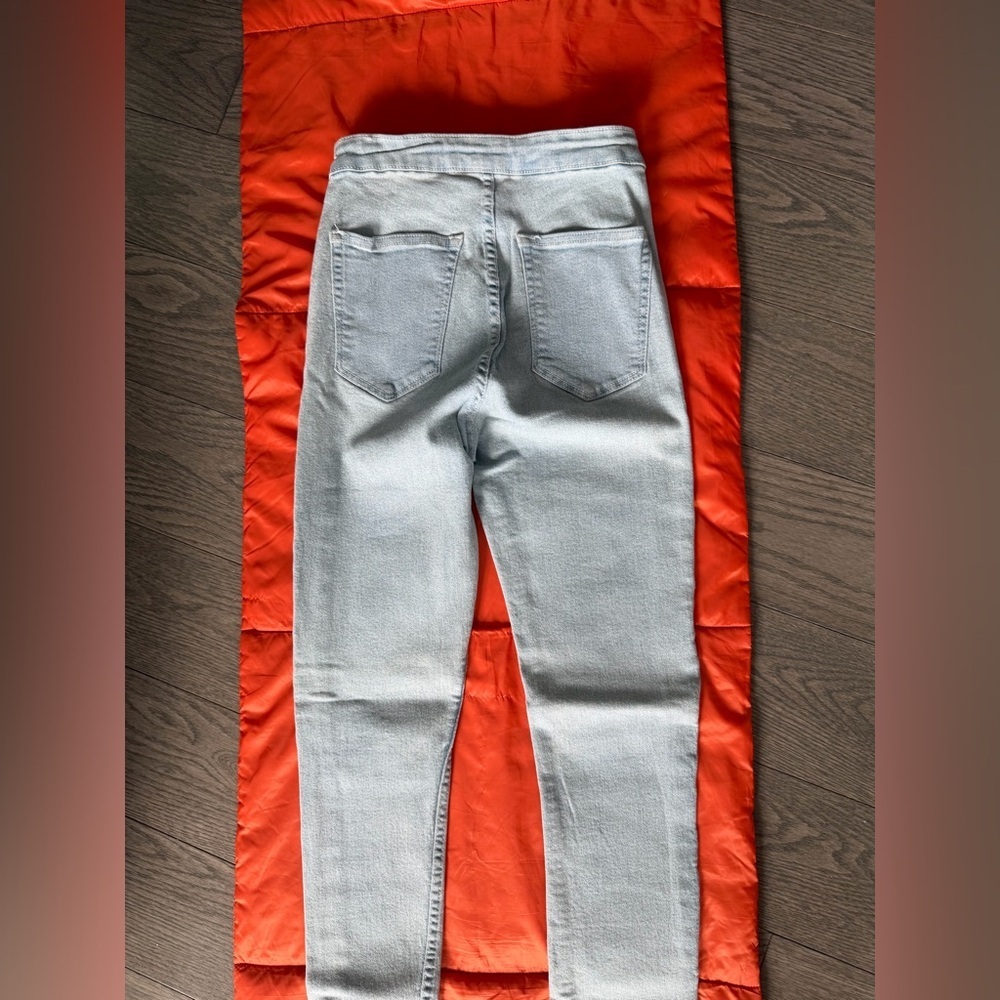 Bershka Sky Blue Skinny Jeans - Picture 6 of 6